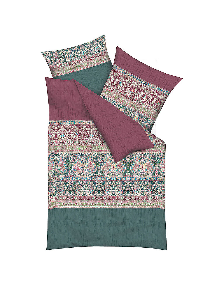 KAEPPEL Flanell Bettwäsche PRIMAVERA 70x90cm/140x200cm Beere beere