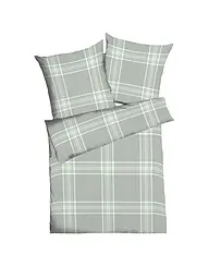 KAEPPEL | Flanell Bettwäsche 70x90cm/140x200cm PURE Gruen | Hellgrün