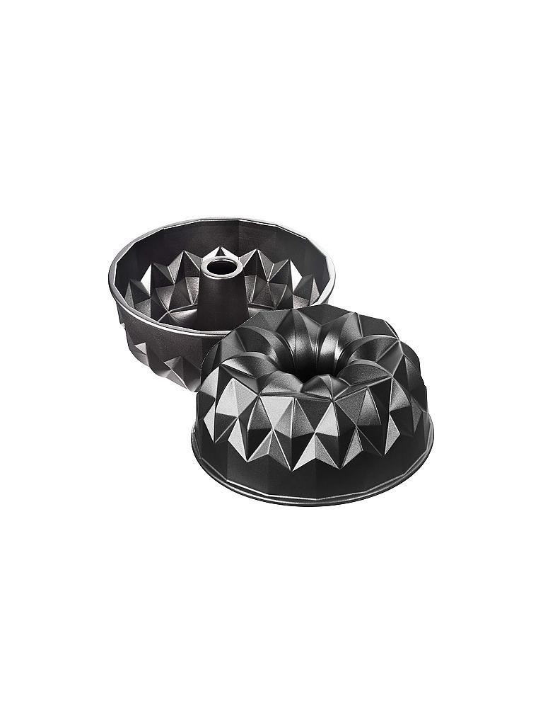KAISER | Guglhupfform geometrisch 25cm  Antihaft | schwarz