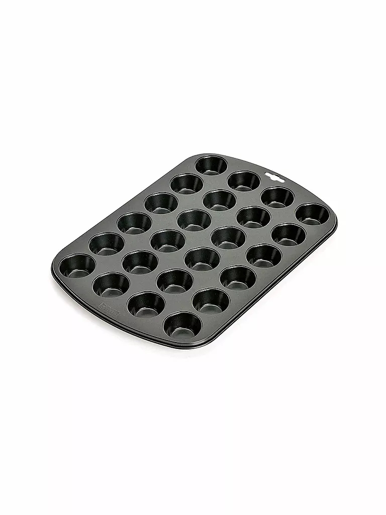 KAISER | Mini-Muffinform 24 Stück | schwarz