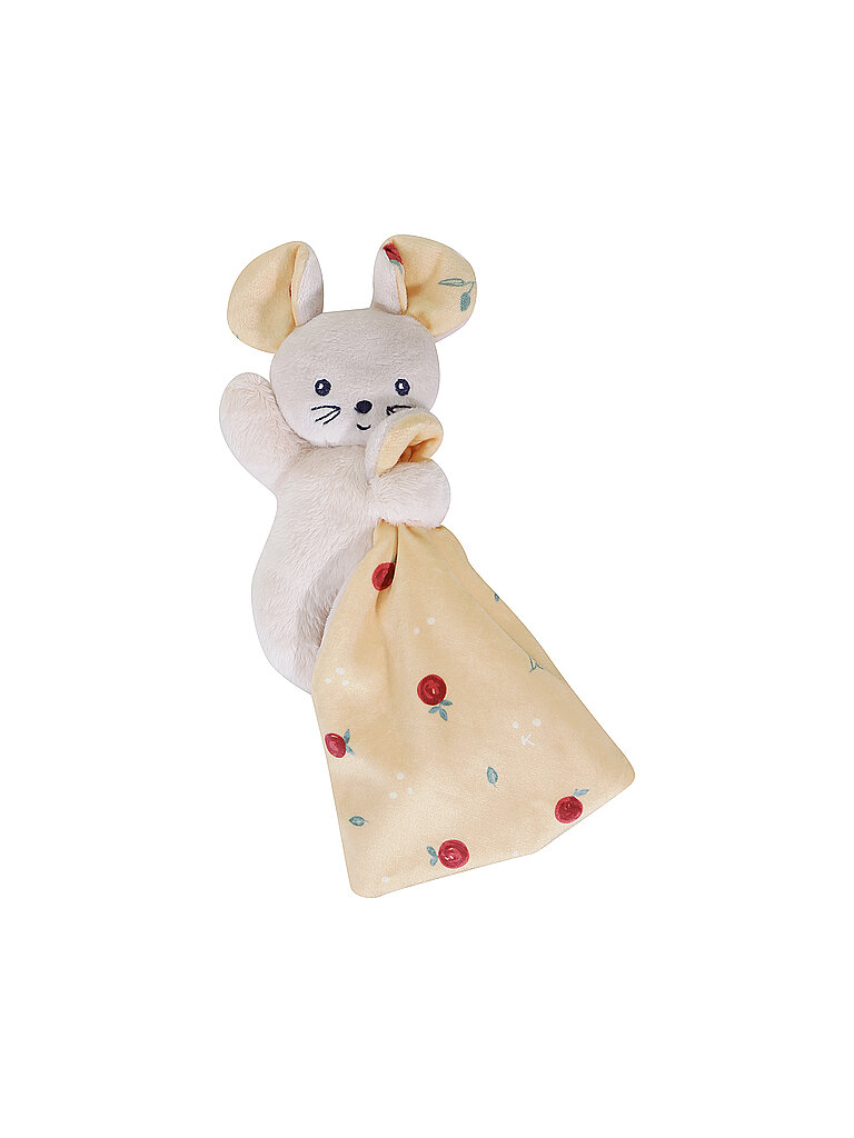 KALOO Schmusetuch Maus gelb
