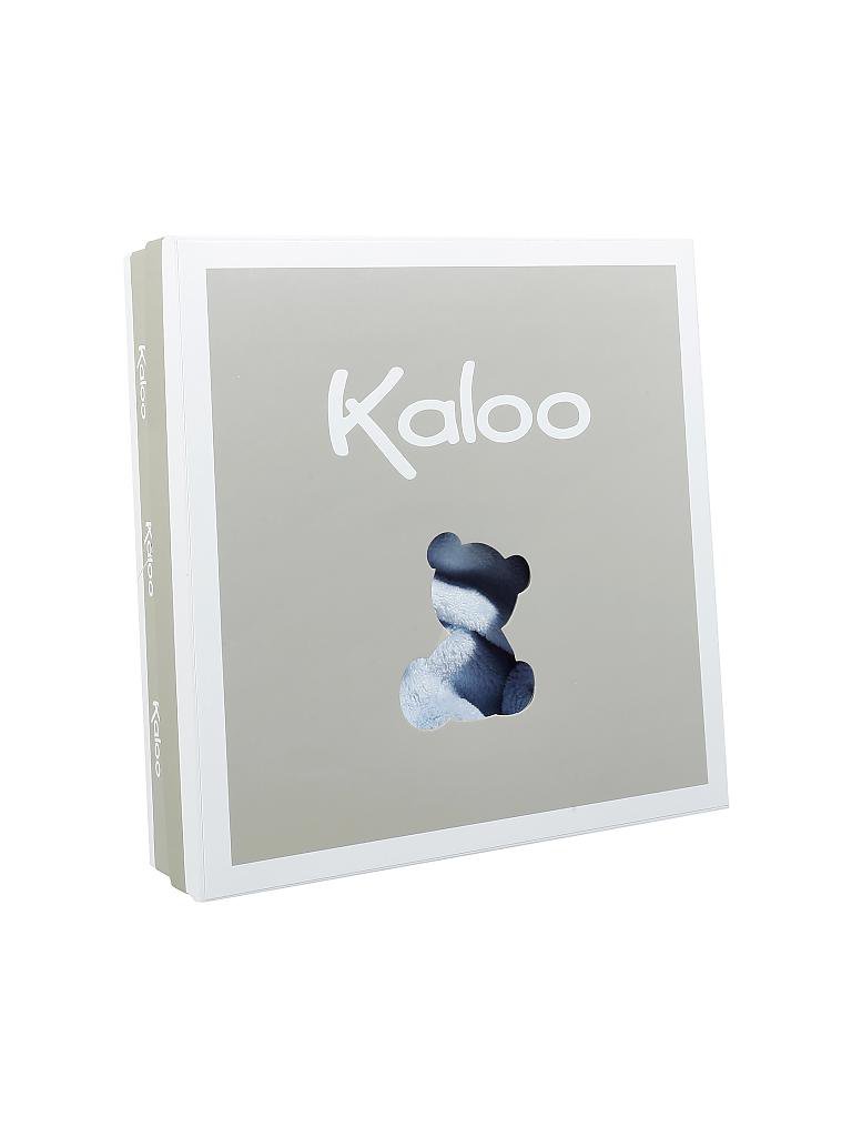KALOO | Schmusetuch "Bär" (hellblau) | blau