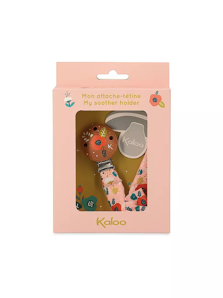 KALOO | Schnullerkette | dunkelblau