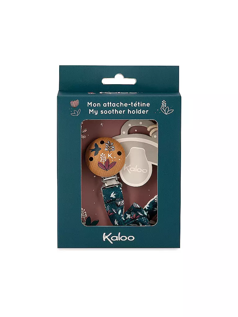 KALOO | Schnullerkette | creme
