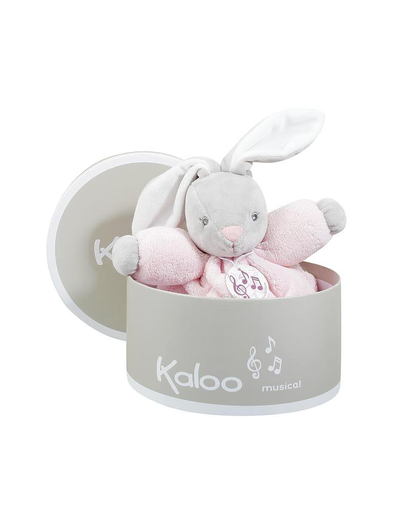 KALOO | Spieluhr Hase "Plume" 18cm (rosa) | rosa