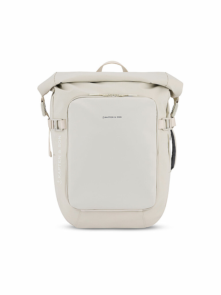KAPTEN & SON Rucksack LISBON, erweiterbar beige