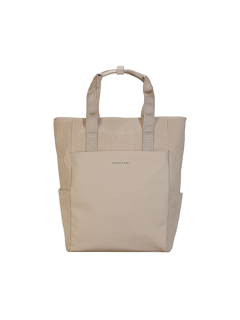 KAPTEN & SON Tasche - Shopper LINDBY CORD beige
