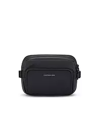 KAPTEN & SON | Tasche - Umhängetasche LISBON CROSSBODY, erweiterbar | schwarz