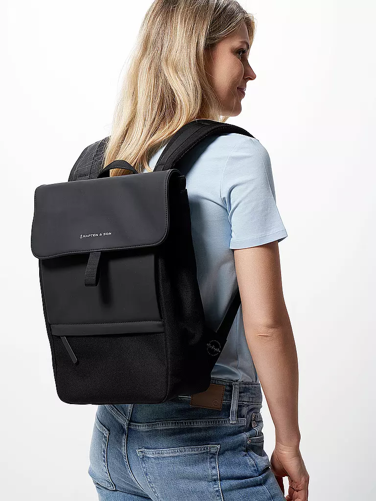 KAPTEN & SON | Rucksack FYN | schwarz