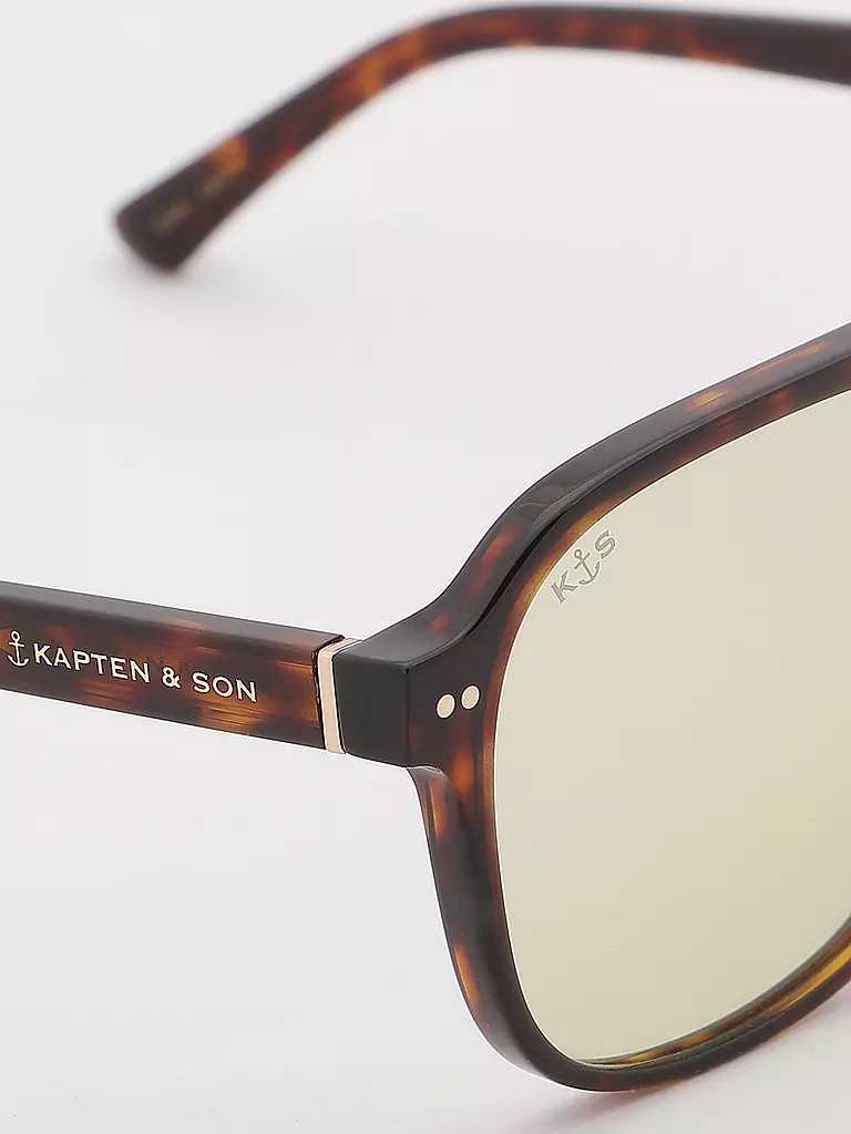 KAPTEN & SON | Sonnenbrille ZURICH OVERSIZED | grün