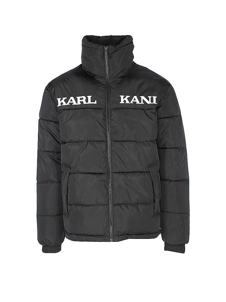 KARL KANI Steppjacke RETRO ESSENTIAL schwarz | M