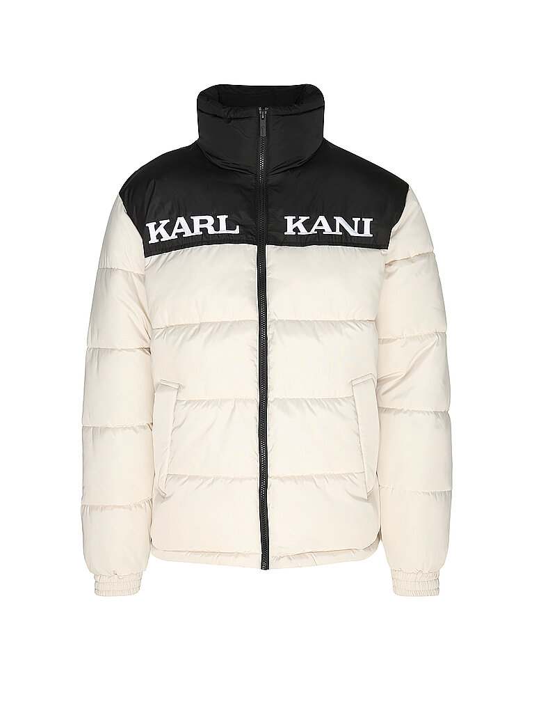 KARL KANI Steppjacke RETRO ESSENTIAL beige | XS