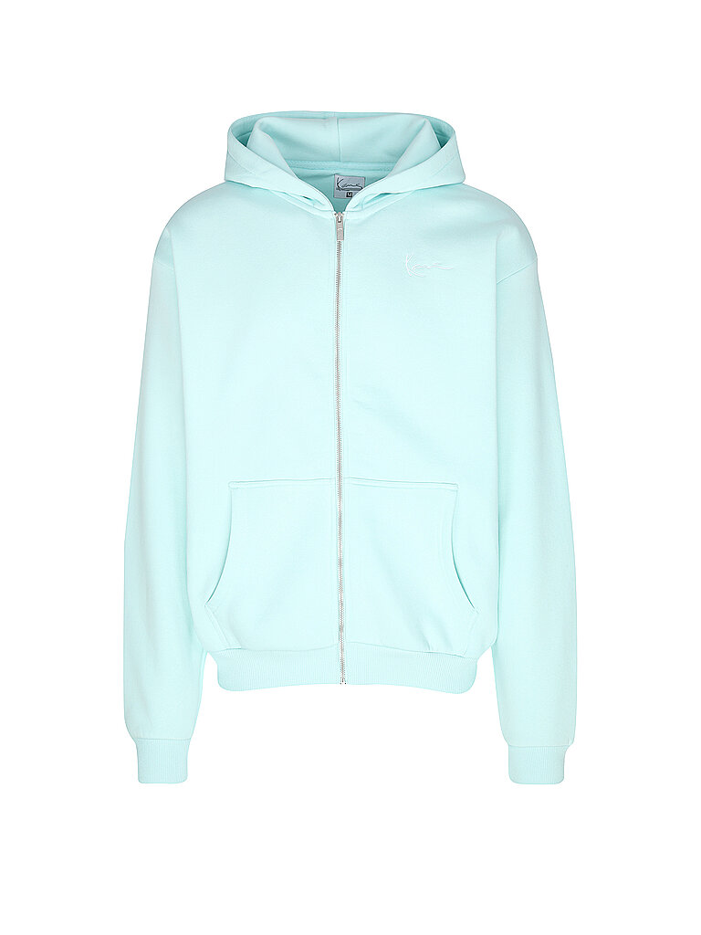 KARL KANI Sweatjacke hellblau | XXL