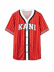 KARL KANI | T-Shirt  | rot