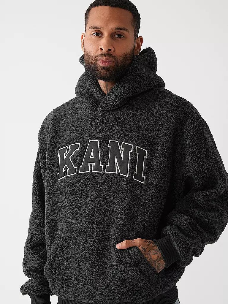 KARL KANI | Kapuzensweater - Hoodie | grau