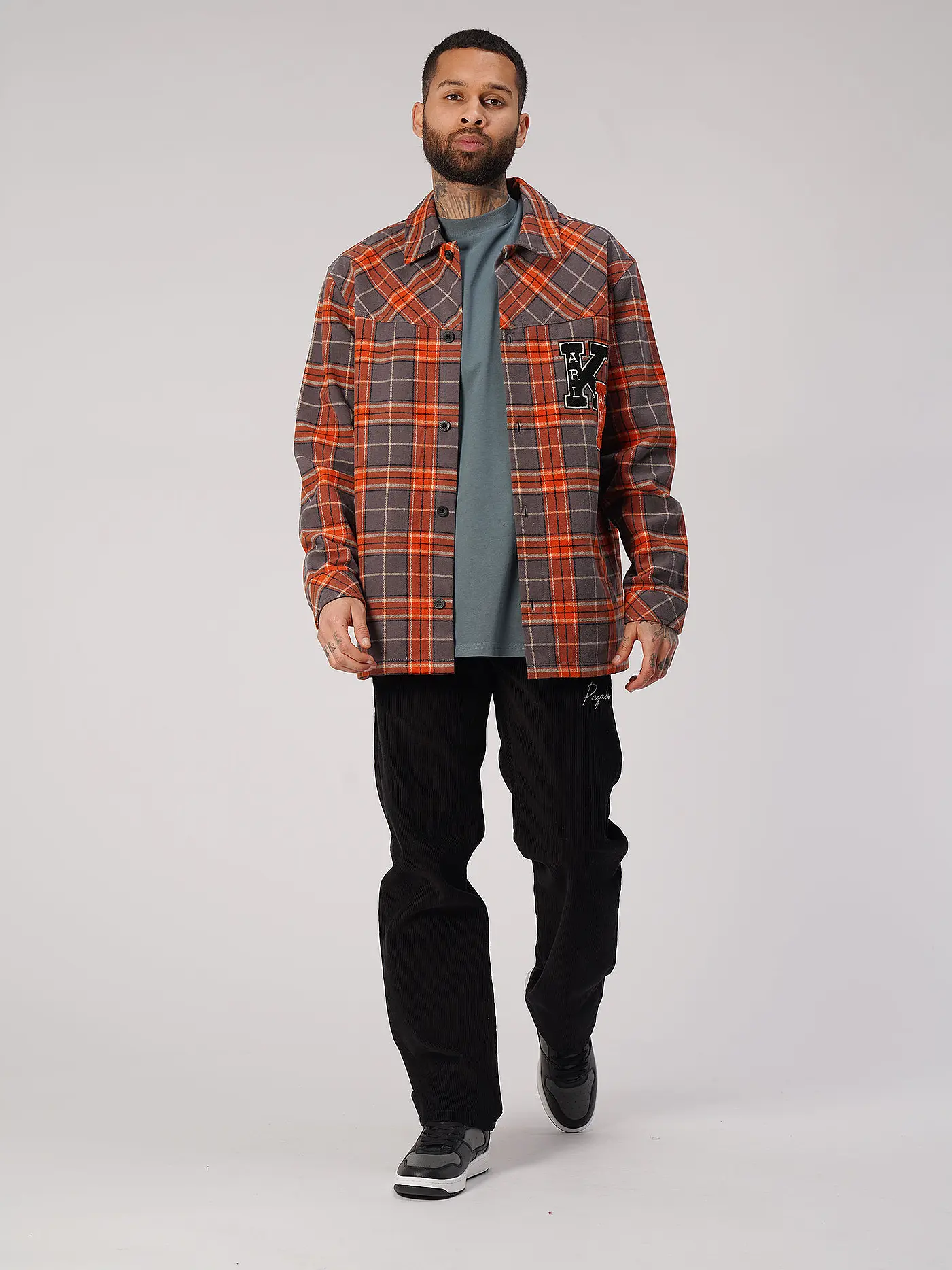 KARL KANI | Overshirt  | orange