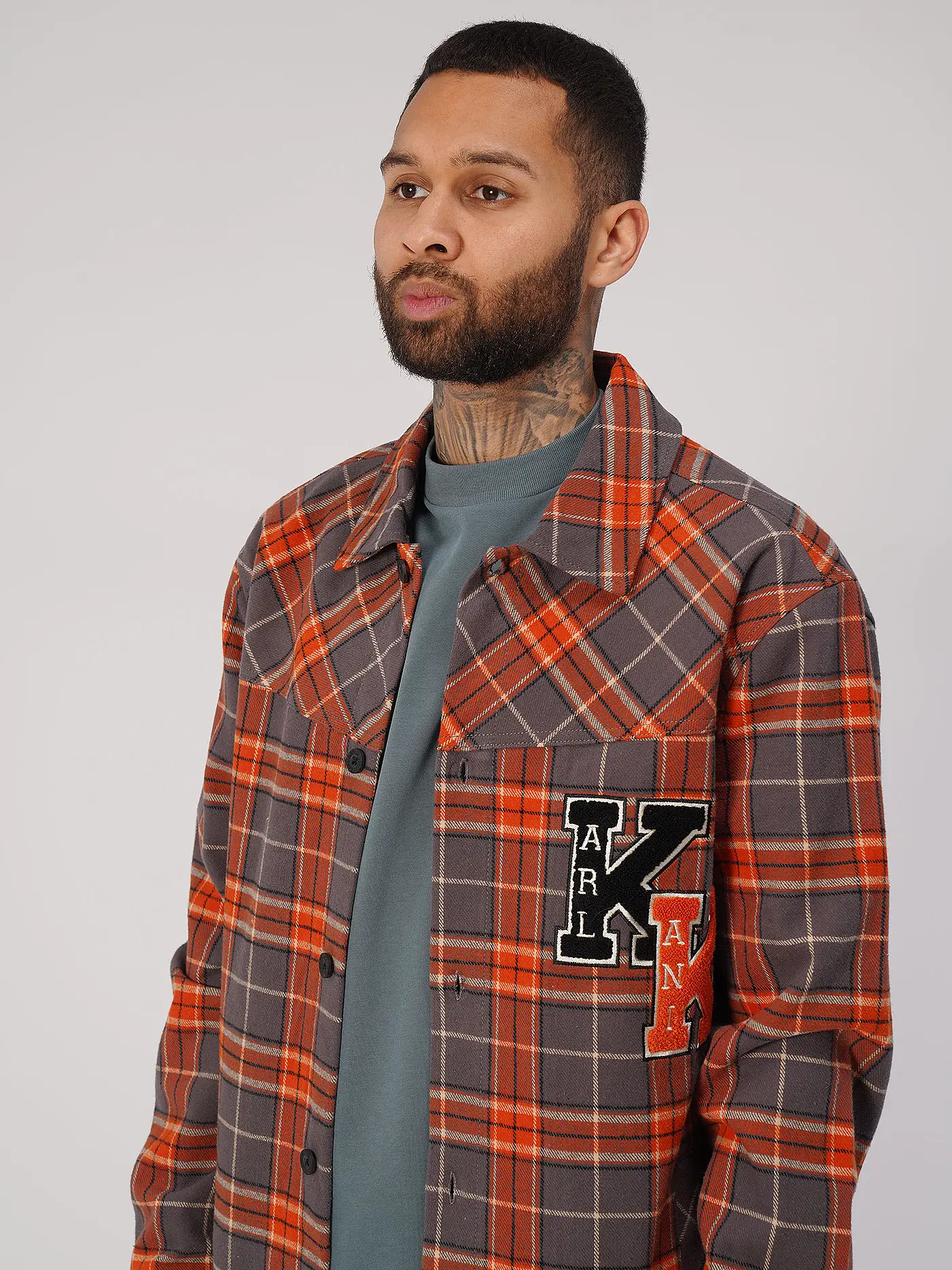 KARL KANI | Overshirt  | orange