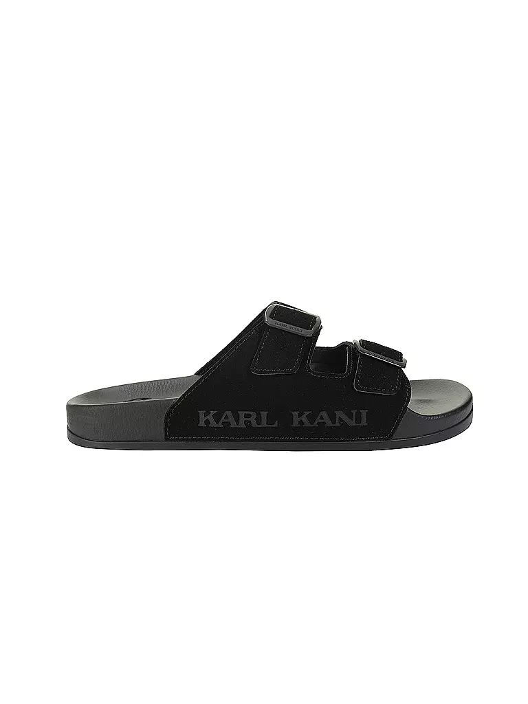 KARL KANI | Pantoletten - Badeschuhe | schwarz