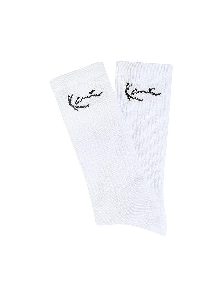 KARL KANI | Socken " Signature " white | weiss