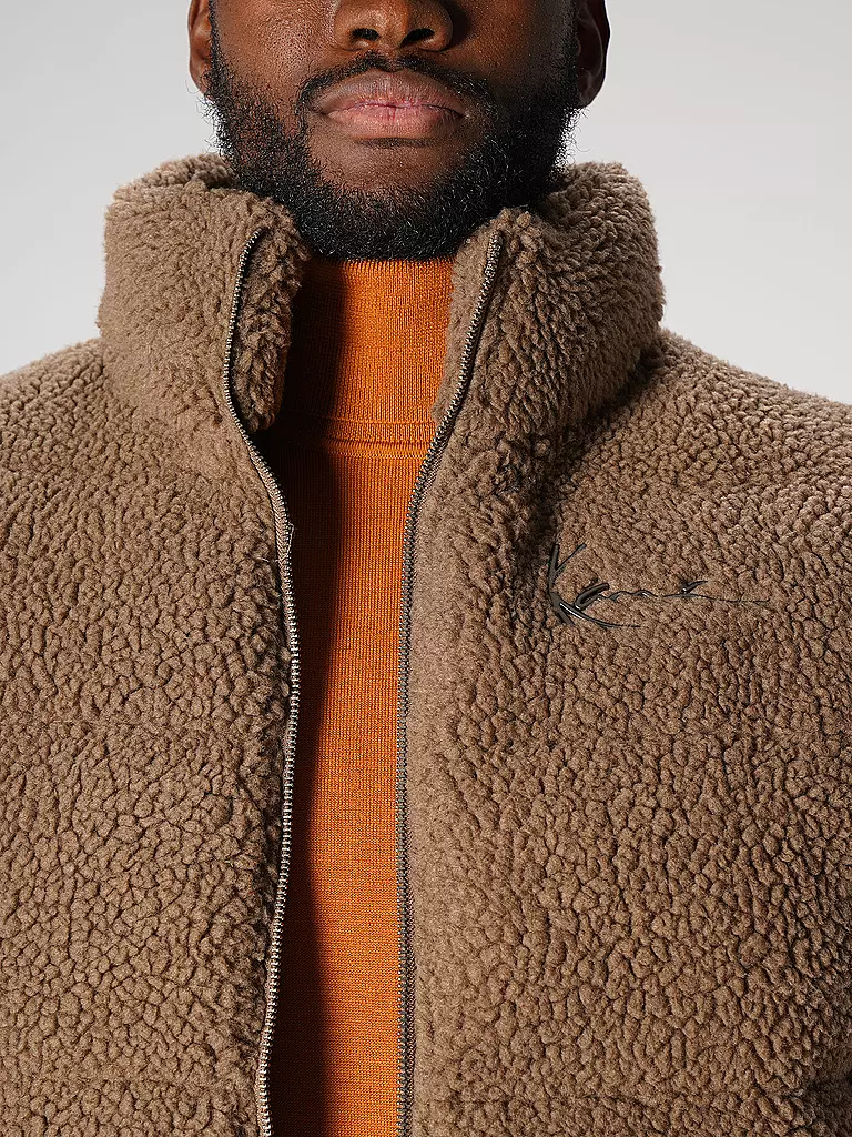 KARL KANI | Steppgilet | braun