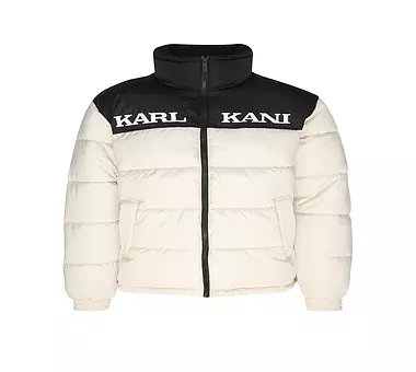 KARL KANI Steppjacke RETRO ESSENTIAL beige