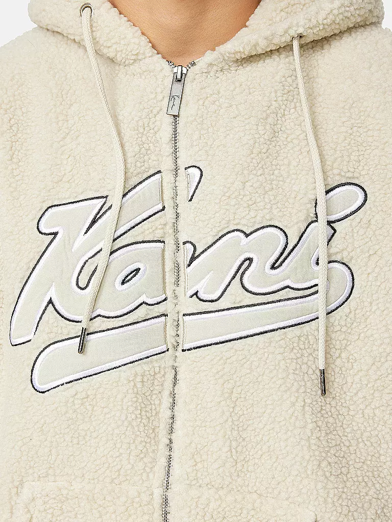 KARL KANI | Sweatjacke  | beige