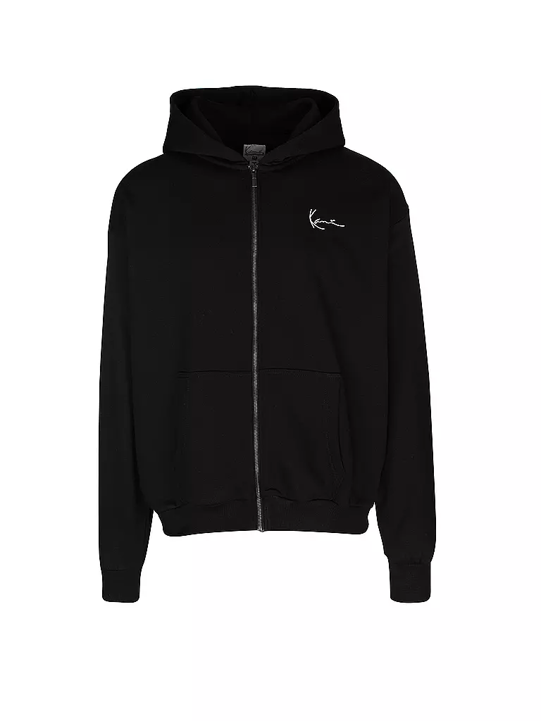 KARL KANI | Sweatjacke | schwarz