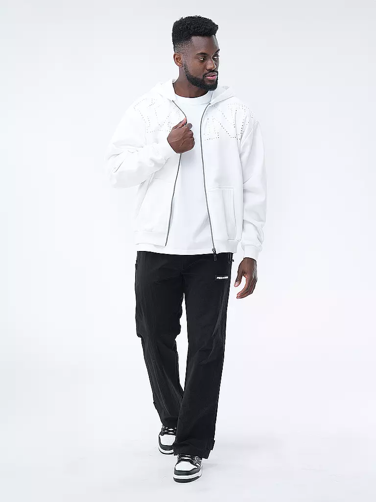 KARL KANI | Sweatjacke | weiss