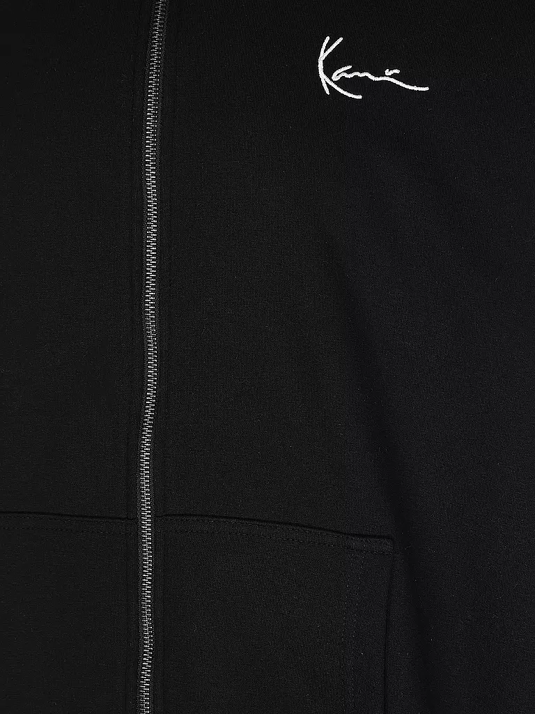 KARL KANI | Sweatjacke | schwarz