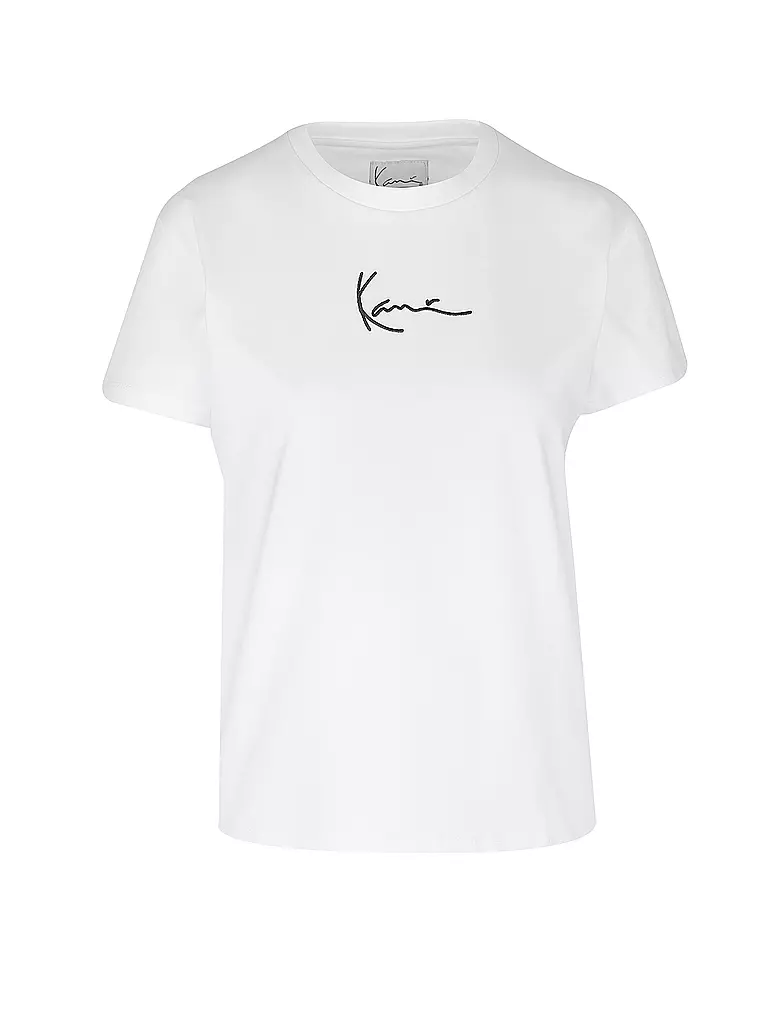KARL KANI | T-Shirt  | weiss
