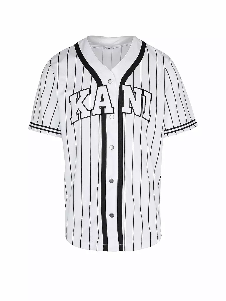 KARL KANI | T-Shirt  | weiss