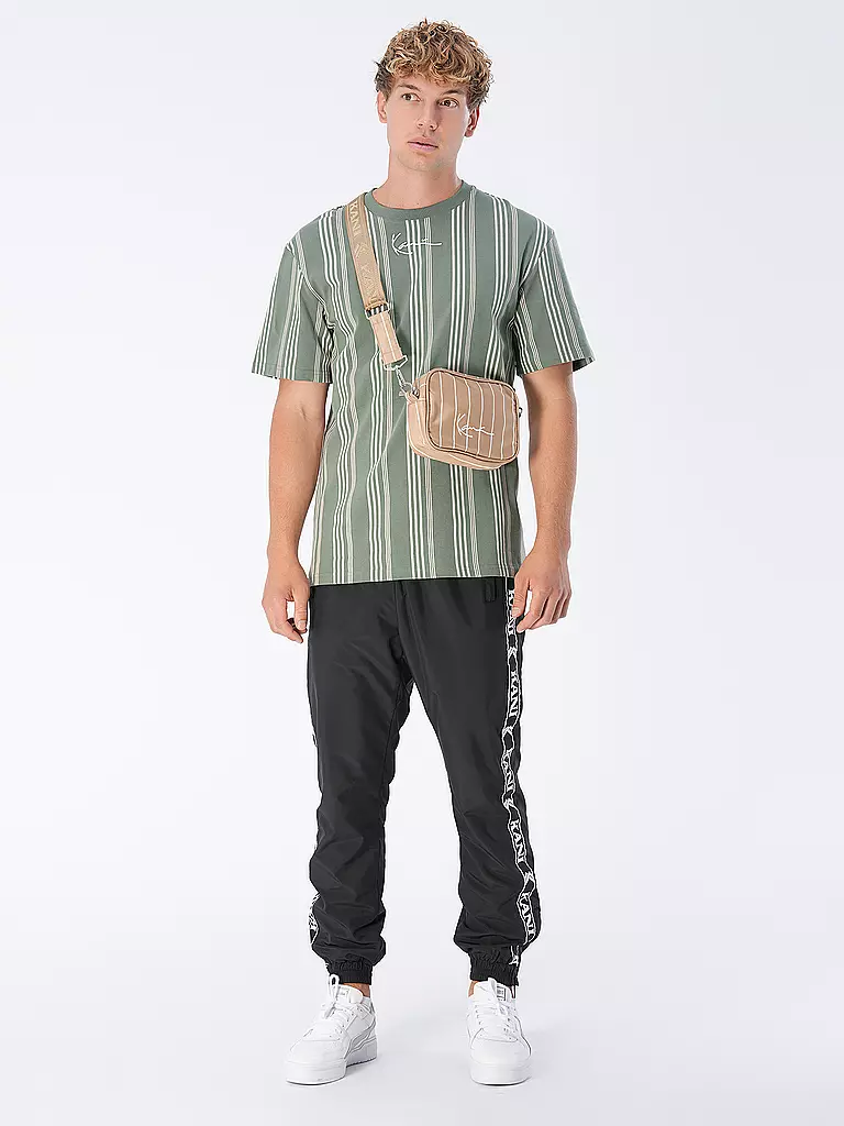 KARL KANI | T-Shirt  | dunkelgrün