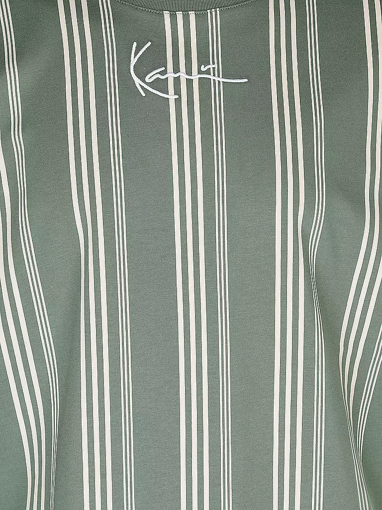 KARL KANI | T-Shirt  | dunkelgrün