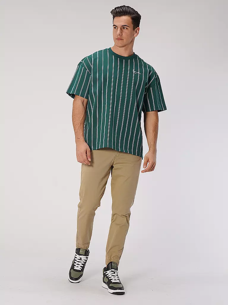 KARL KANI | T-Shirt | dunkelgrün