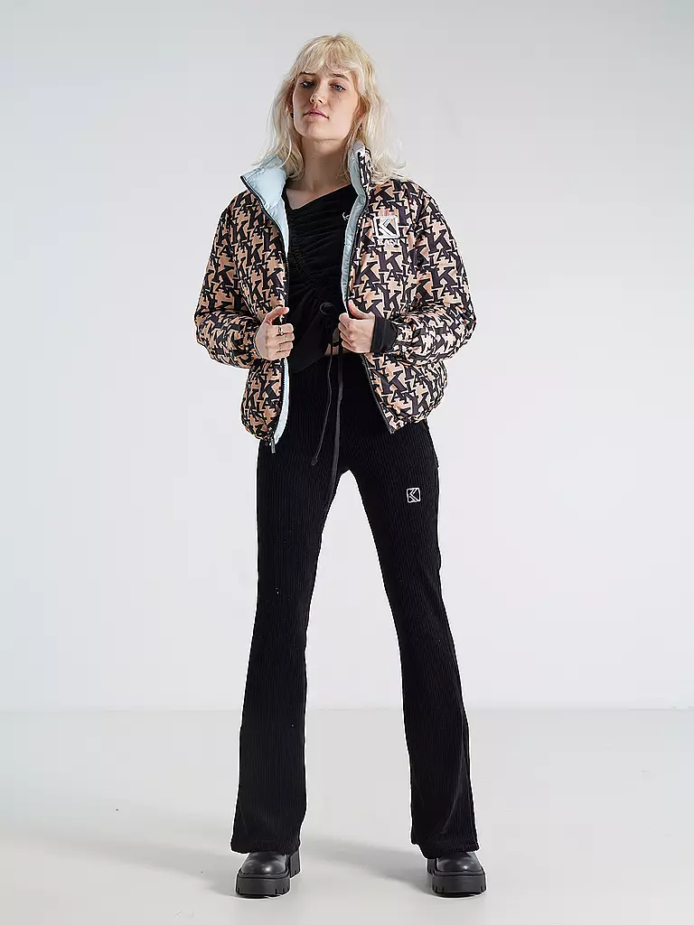 KARL KANI | Wende Steppjacke | hellblau