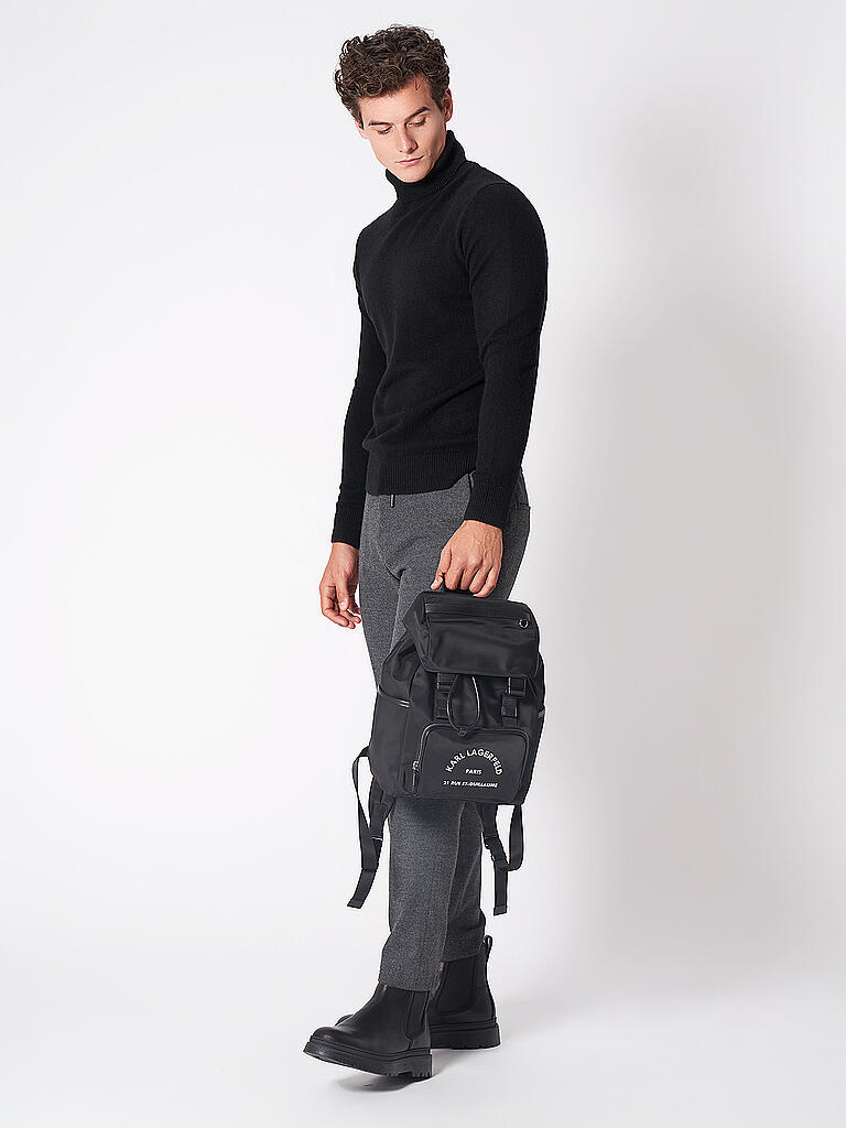 KARL LAGERFELD | Rucksack  | schwarz