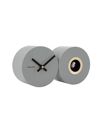 KARLSSON | Wanduhr CUCKOO DUO Grey