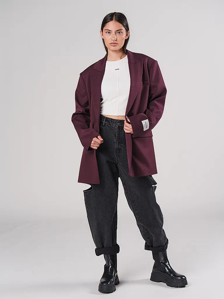 KARO KAUER | Blazer   | dunkelrot