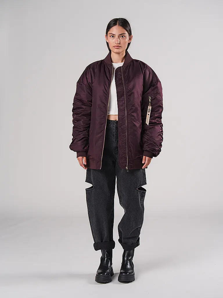KARO KAUER | Blouson  | dunkelrot