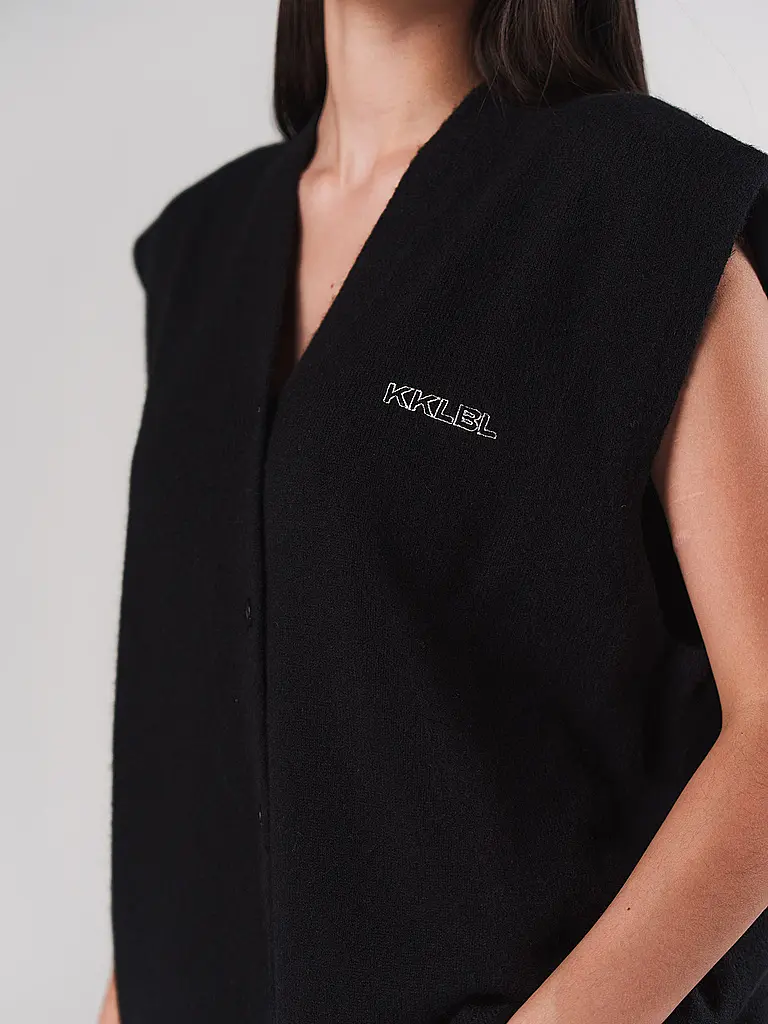 KARO KAUER | Gilet  | Schwarz