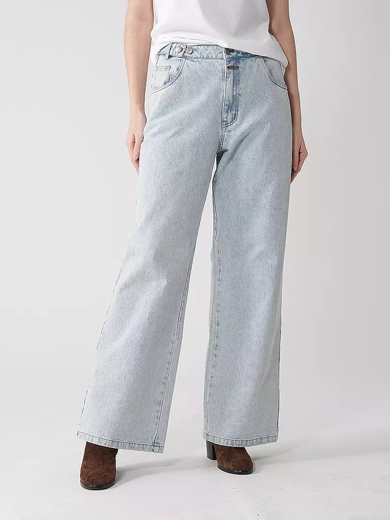 KARO KAUER | Jeans Wide Fit | hellblau