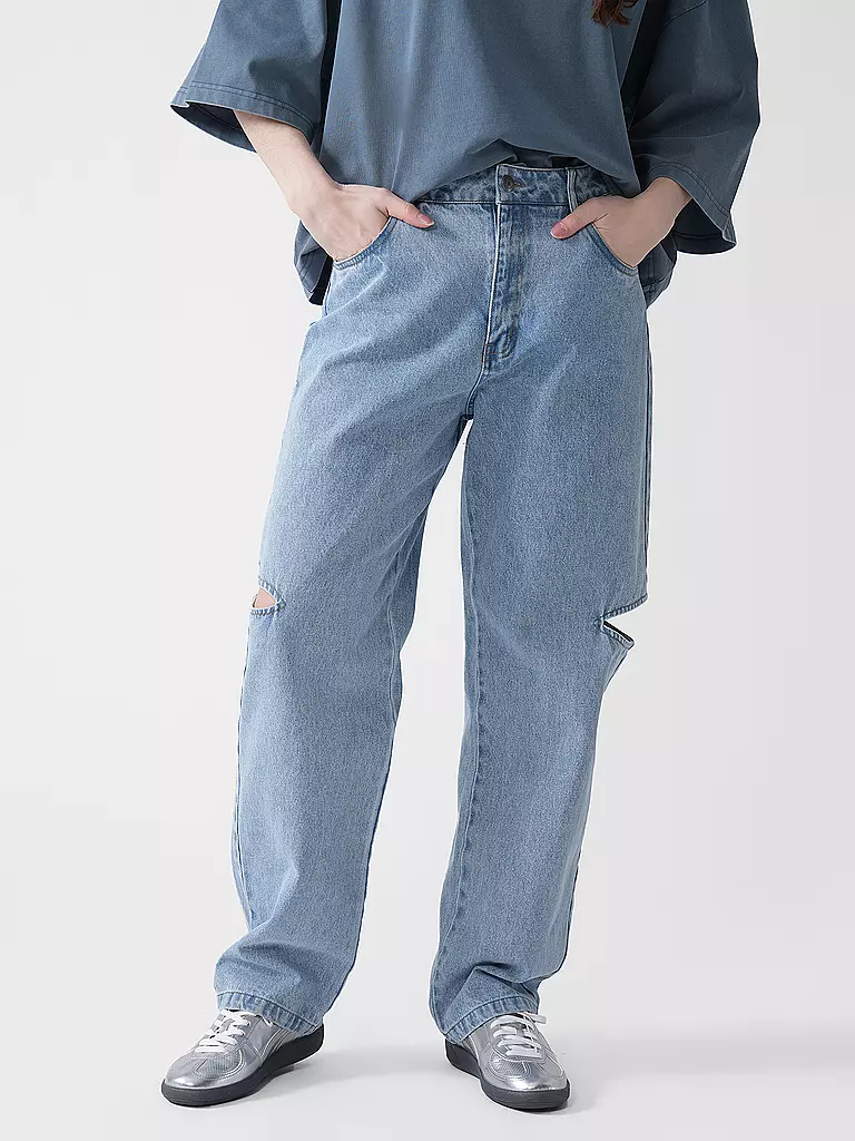 KARO KAUER | Jeans Wide Leg  | blau