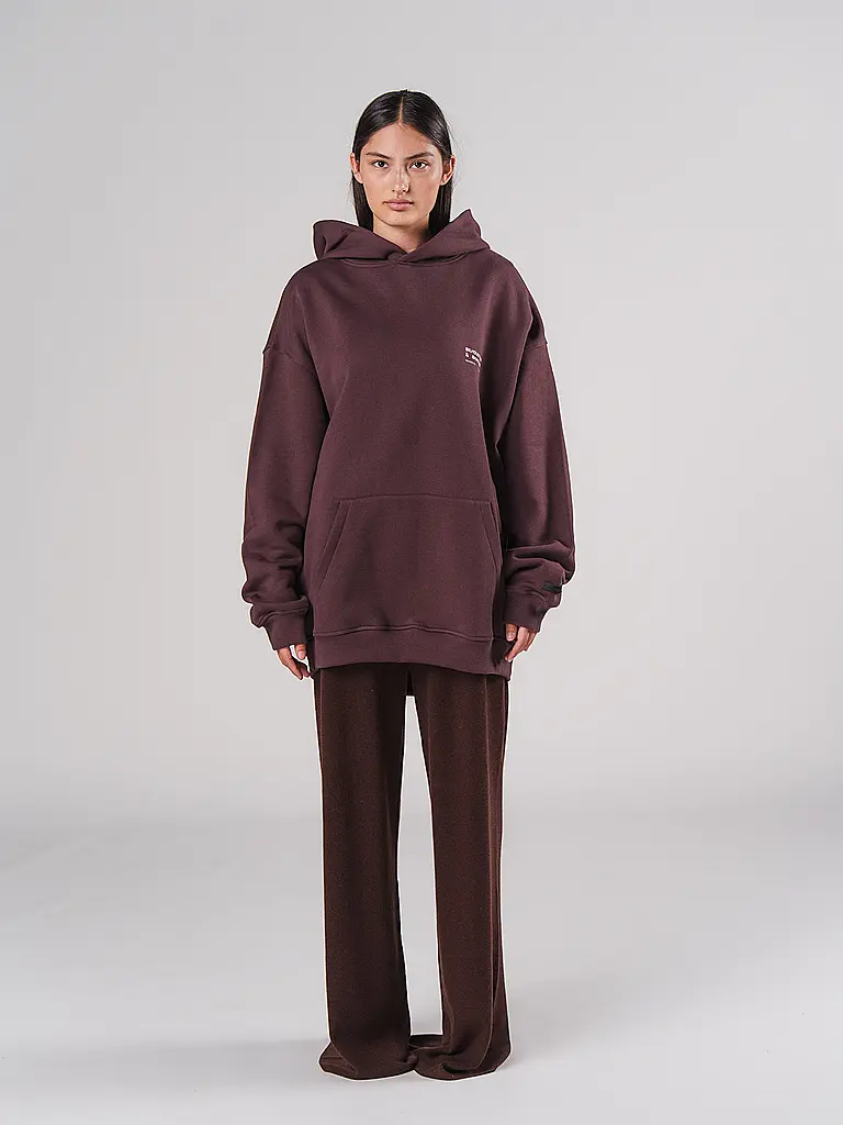 KARO KAUER | Kapuzensweater - Hoodie | dunkelrot