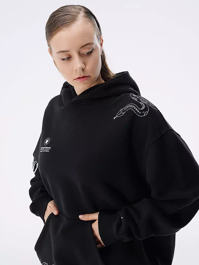 KARO KAUER | Kapuzensweater - Hoodie | schwarz