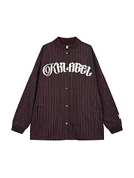 KARO KAUER | Overshirt  | dunkelrot