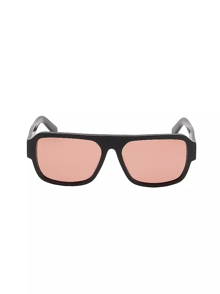 KARO KAUER | Sonnenbrille RETRO ORANGE | schwarz