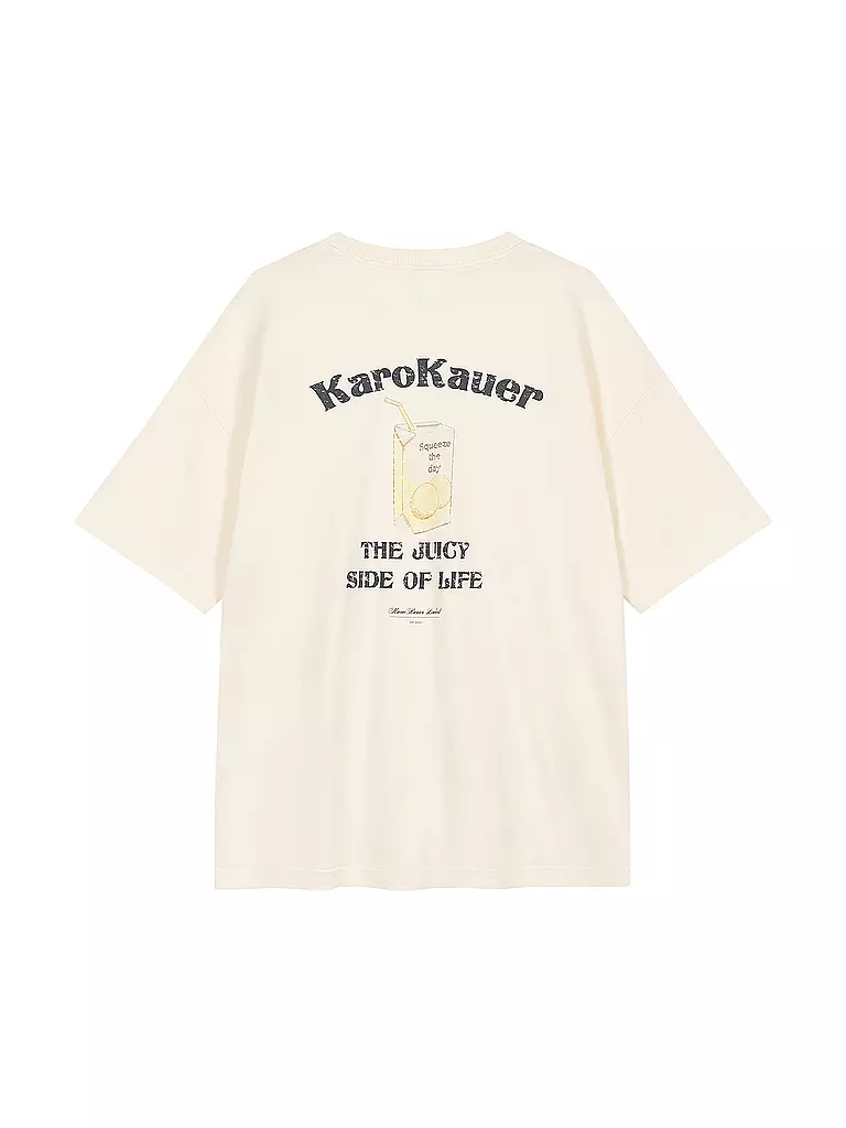 KARO KAUER | T-Shirt  | creme