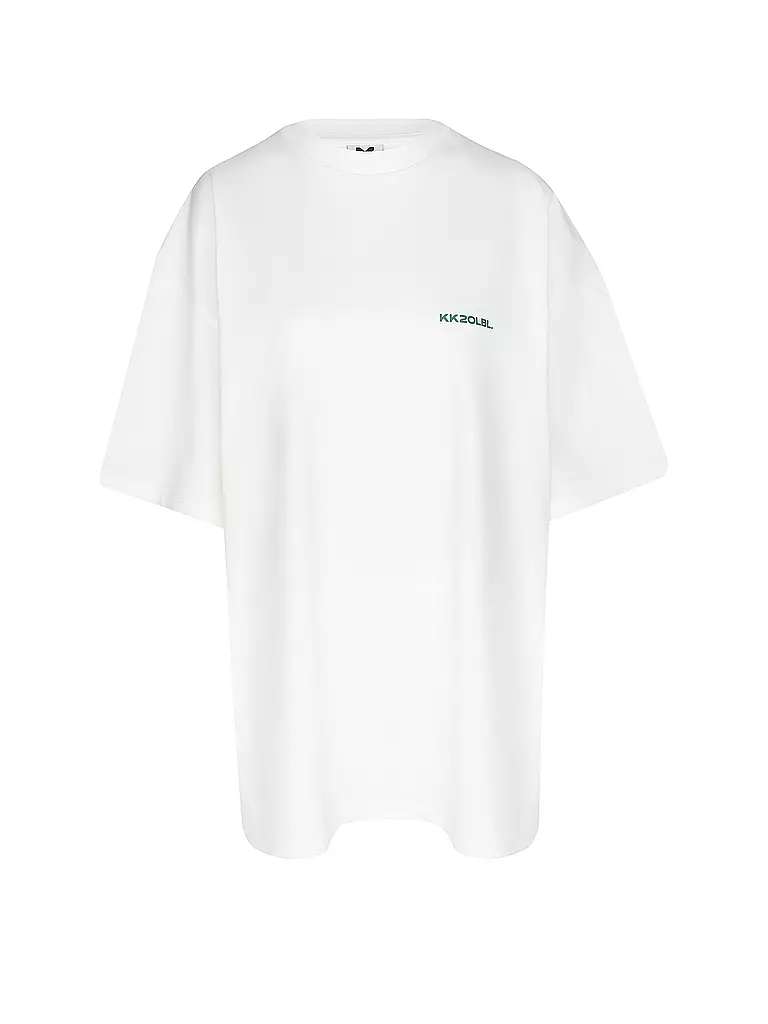 KARO KAUER | T-Shirt Oversized Fit FORTUNE COOKIE | creme