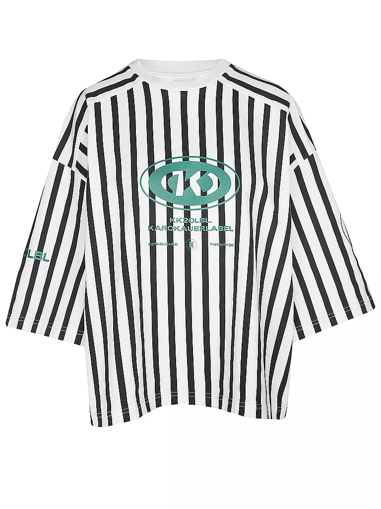KARO KAUER | T-Shirt Oversized Fit | weiss
