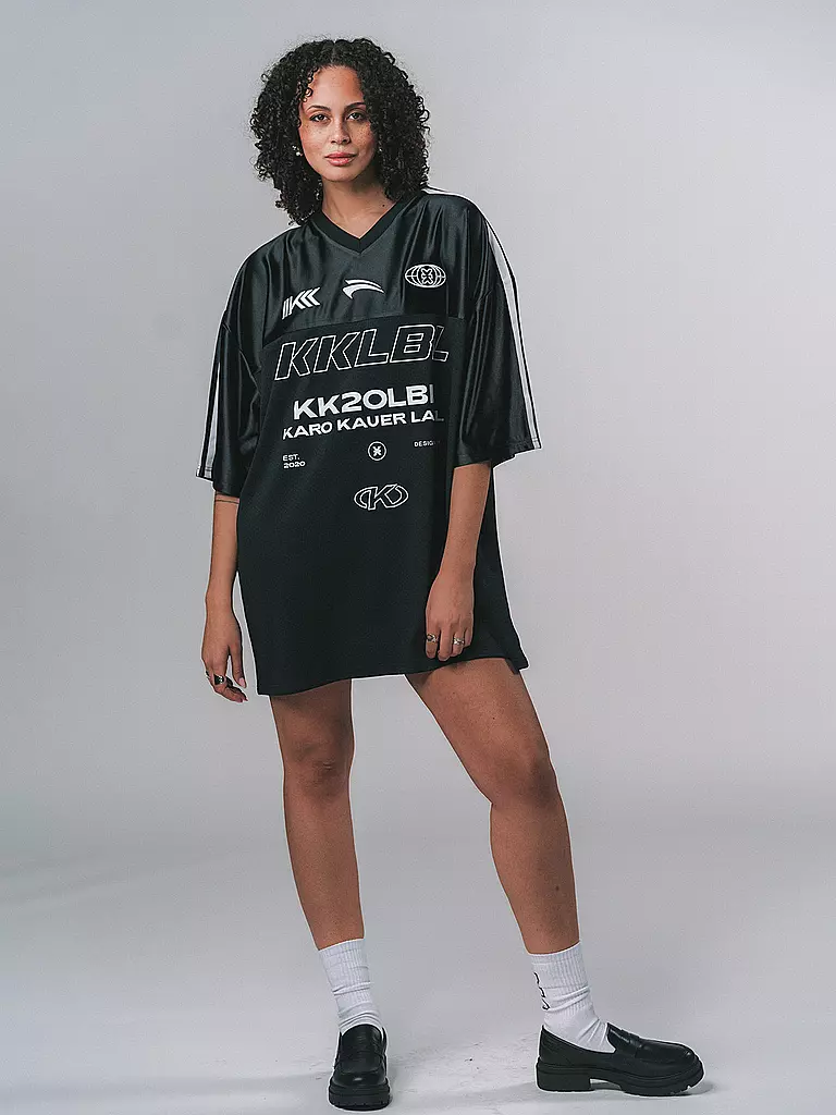 KARO KAUER | T-Shirt Oversized Fit | schwarz